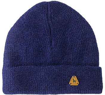 Double Knitted 100% Alpaca Hats Alpaca Classic Navy 